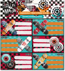 Ars Una Füzetcímke (3*6 db) Ars Una ROLLIN MANIA (5228) 22 (55555) - irodasziget