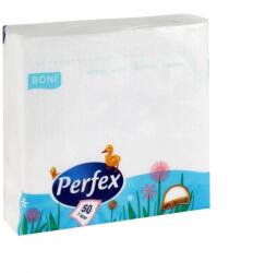 Perfex Szalvéta 1 rétegű 33 x 33 cm 100 lap/csomag Perfex fehér (34902) - irodasziget