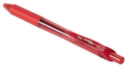 Pentel Rollertoll zselés 0, 25mm, tűhegyű BLN105-BX, Pentel EnerGelX, írásszín piros (BLN105BX) - irodasziget