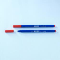 Nebulo Rostirón, tűfilc 0, 4mm, háromszög test Nebulo 722-B, piros (61008) - irodasziget