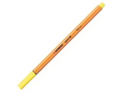 STABILO Rostirón, tűfilc 0, 4mm, STABILO Point 88 sárga (42426) - irodasziget