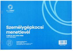 Bluering Személygépkocsi menetlevél 100lap, os tömb A4, fekvő D. GEPJ. 31 Bluering® (27336) - irodasziget