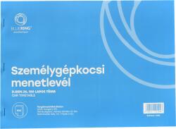 Bluering Személygépkocsi menetlevél 100lap, os A4, fekvő személygépkocsi D. GEPJ. 36 Bluering® (DGEPJ36) - irodasziget