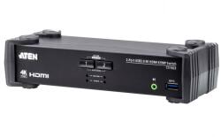 ATEN 2-Port USB 3.0 4K HDMI KVMP Switch with Audio Mixer Mode (CS1822-AT-G) (CS1822-AT-G)