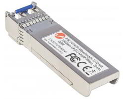 Intellinet 507479 MiniGBIC/SFP+ 10GbE Optikai Csatlakozó LC Duplex - Ezüst (507479)