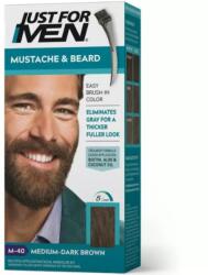 Just for Men Szakáll és Bajusz Színező - Közép Sötét Barna M-40