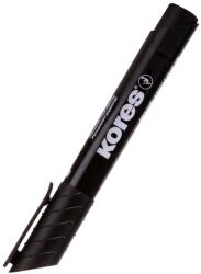 Kores Marker permanent cu varf rotund Kores KO20930, 3 mm, Negru (KO20930)