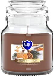 BISPOL Lumânare parfumată într-un borcan Bispol Aura - Gingerbread, 120 g (snd71-346)