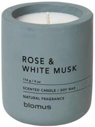 blomus Lumânare parfumată Blomus Fraga - S, Rose & White Musk, FlintStone (BLOMUS 65896)