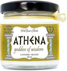 With Scent of Books Lumanare aromata - Athena goddess of wisdom, 106 ml