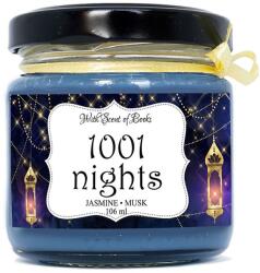 With Scent of Books Lumanare parfumata - 1001 nights, 106 ml (1001N_106)