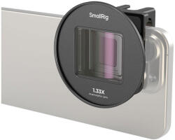 SmallRig 4590 1.33x Anamorphic objektív telefonhoz (T-Mount) (4590)