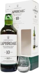 LAPHROAIG 10 Ani Whisky 0.7L + 1 Pahar, 40%