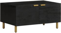 vidaXL fekete szerelt fa dohányzóasztal 80 x 50 x 40 cm (4017653)