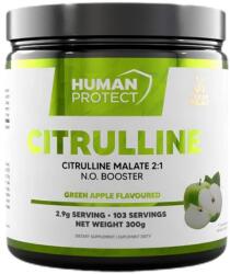 Human Protect Citrulline Malate Powder [300 грама] Зелена ябълка