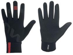 NorthWave Active Contact hosszú ujjú téli kesztyű, fekete, XXL-es méret