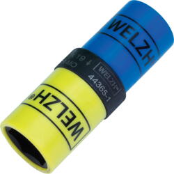 Welzh Werkzeug 44365-1-WW 6-lapú kétoldalú gépi dugókulcs fej alufelnihez, 17x19 mm (44365-1-WW) - praktikuskft