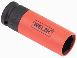 Welzh Werkzeug 2661-21-WW 1/2"-os 6-lapú gépi dugókulcs fej alufelnihez, Lok-Typ, 21 mm (2661-21-WW)