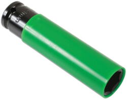 Laser Tools LAS-6910 1/2"-os 6-lapú gépi dugókulcs fej alufelnihez, extra hosszú, 130 mm, 21 mm (LAS-6910) - praktikuskft