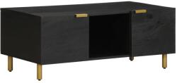 vidaXL fekete szerelt fa dohányzóasztal 100 x 54 x 40 cm (4017660)