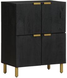 vidaXL fekete szerelt fa komód 60 x 33 x 75 cm (4017674)