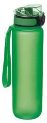 Kulacs műanyag 1000ml tritánból készült BPA mentes kulacs csuklópánttal zöld