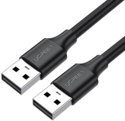 UGREEN US102 USB 2.0 M-M kábel, 3m (fekete) (30136) - multimediabolt