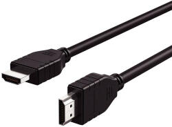 RayCue HDMI-HDMI 2.0 PVC RayCue kábel, 2m (fekete) (CB102)