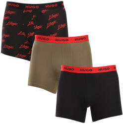 HUGO 3PACK többszínű HUGO férfi boxeralsó (50517887 984) XXL