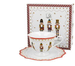 Duo Gift Porceláncsésze+alj, 190ml, dobozban Christmas Nutcracker (51285)