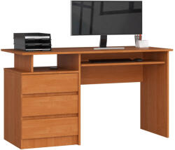 AKORD AKORD CLP 135 Éger Számítógépasztal Kihúzható Billentyűzettartóval (AKO-IP0PBIUOLC002)