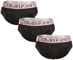 Calvin Klein 3PACK Fekete Calvin Klein férfi slip alsónadrág (NB3073A-Q09) XL