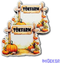  Tökfarm őszi formatábla 6x4, 5cm