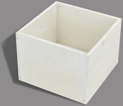  Dekoláda fehér kocka 16x16cm - kosarbolt