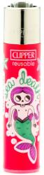  Clipper Stiker Skulls öngyújtó (red) (CL3A1203BCH-red)