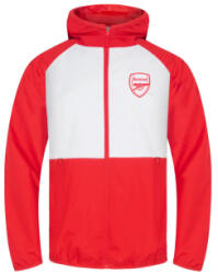 FC Arsenal geacă de bărbați cu glugă Shower red white - XL