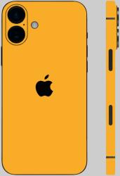 iPhone 16 Plus - Fényes sárga hátlap fólia