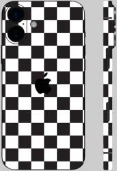  iPhone 16 Plus - Sakk tábla mintás hátlap fólia