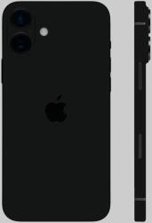  iPhone 16 Plus - Fényes fekete hátlap fólia