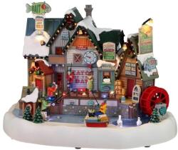 Lemax jéhorgászat fesztivál Vail Village - dekorfalvak