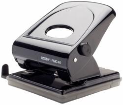 Rapid Perforator metalic 40 coli, RAPID FMC40 - negru (RA-21835601) - forit