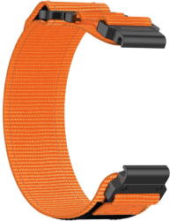 Techsuit Curea pentru Garmin Fenix 3/3 HR/5X/5X Plus/6X/6X Pro/7X/7X Pro Solar - Techsuit Watchband QuickFit (W057) - Orange (KF2334787) - forit