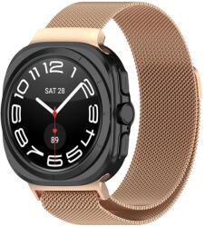 Techsuit Curea pentru Samsung Galaxy Watch Ultra 47mm - Techsuit Watchband 35mm (W009) - Rose Gold (KF2334732) - forit