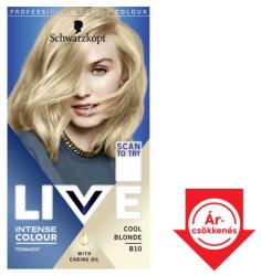 Schwarzkopf Live tartós hajfesték B10 Hűvös szőke