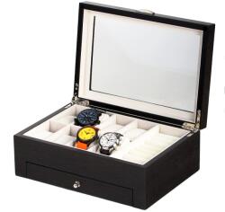 Rothenschild Watches & Jewellery Box RS-2271-GI for 8 Watches, (Watches & Jewellery Box RS-2271-GI for 8 Watches)