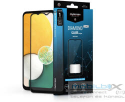 Samsung A135F Galaxy A13 4G/A136U Galaxy A13 5G edzett üveg képernyővédő fólia -MyScreen Protector Diamond Glass Lite Edge2.5D Full Glue - fekete