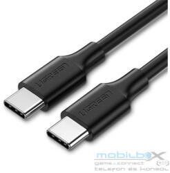 UGREEN US286 USB-C / USB-C gyorstöltő- és adatkábel, 3m, fekete