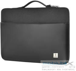WIWU Fekete Pilot Sleeve Vízálló Laptop Táska, 14" méretű laptopokhoz