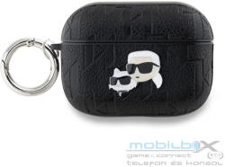 Karl Lagerfeld tok fekete KLAP2PGKCPK Apple Airpods Pro 2 készülékhez - mobil-box