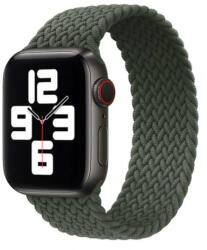 Xpro Apple Watch szíj Solo fonott , S méret , 38/40/41 military zöld